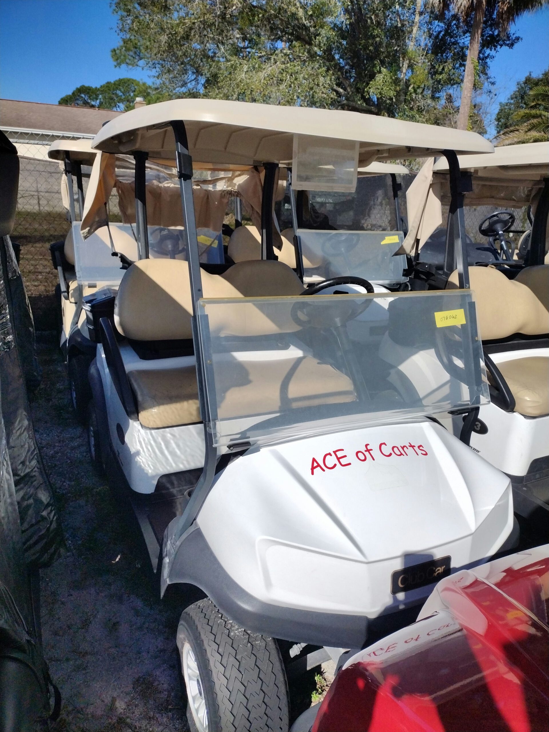 Club Car Tempo, , EFI GAS, Nonlifted Ace of Carts