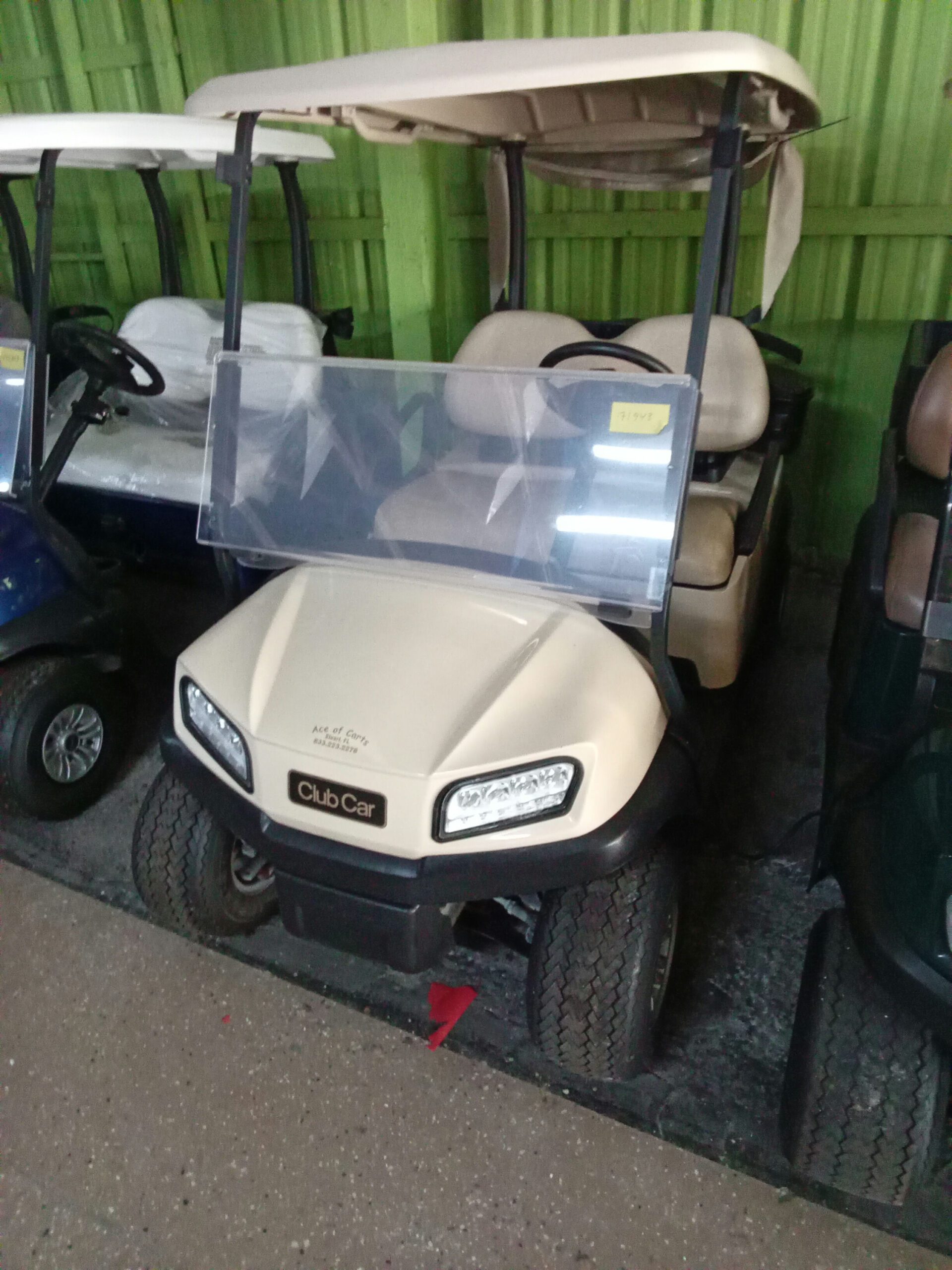 Club Car Tempo, 2-PASS, FLA ELECTRIC, Non-lifted