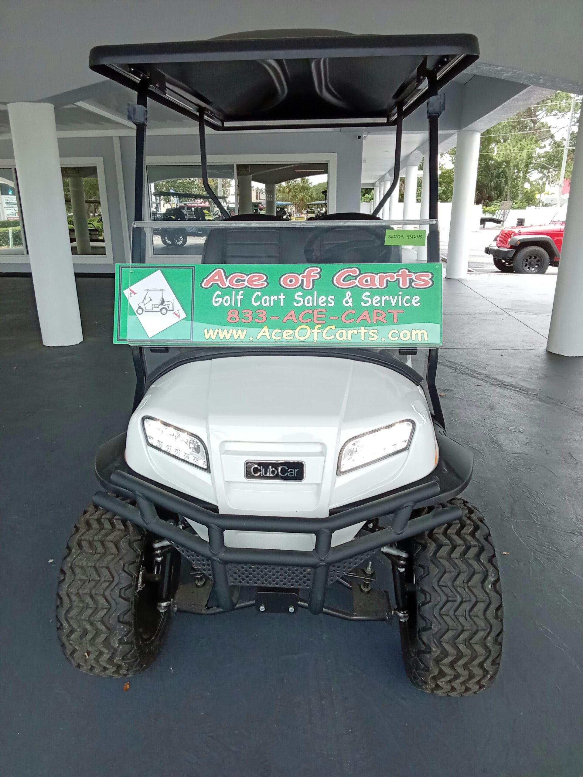 Club Car Onward, 4-PASS, EFI GAS, Lifted