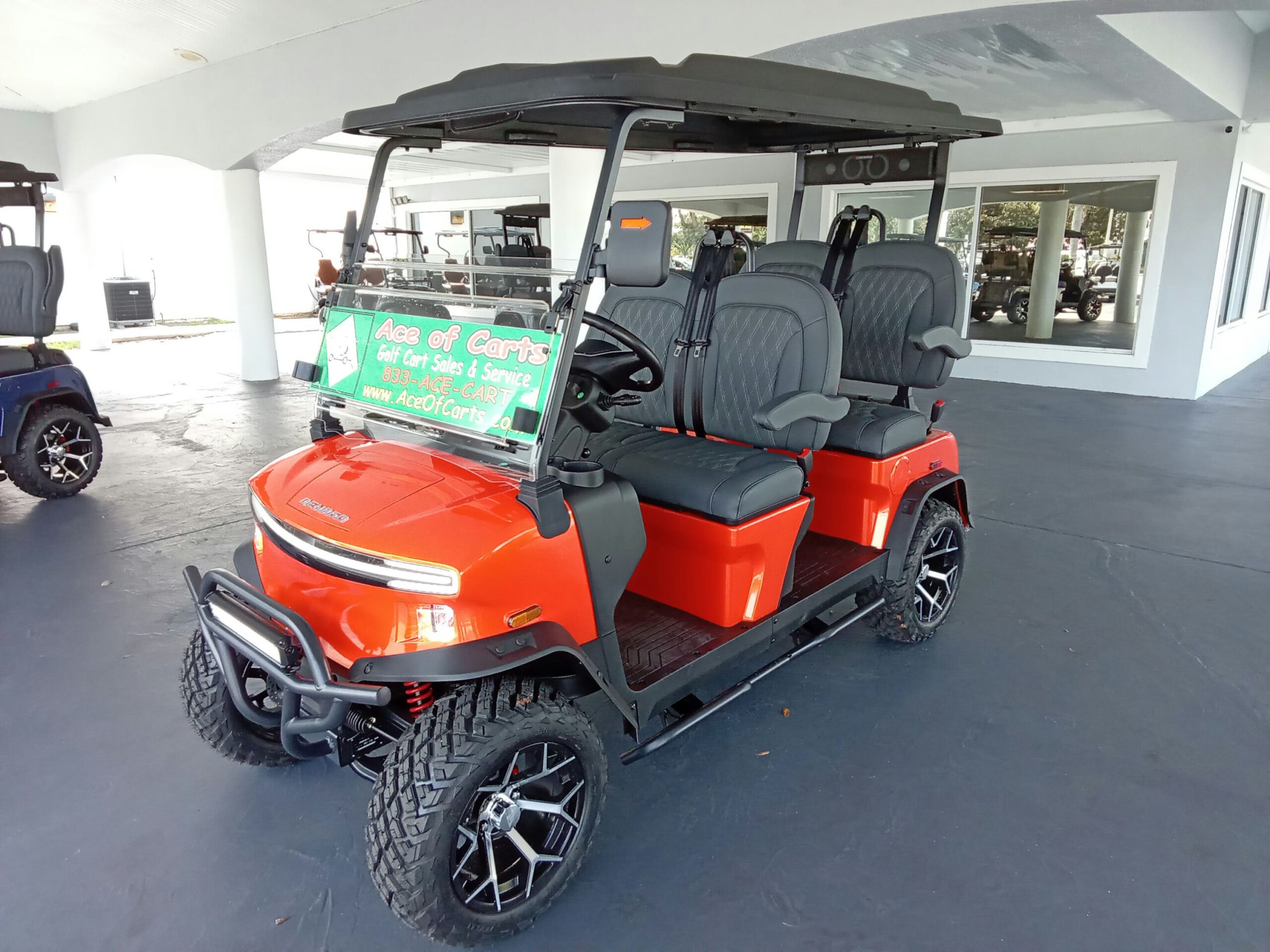 Denago Rover XL, 4-PASS, LITHIUM ELECTRIC, Lifted