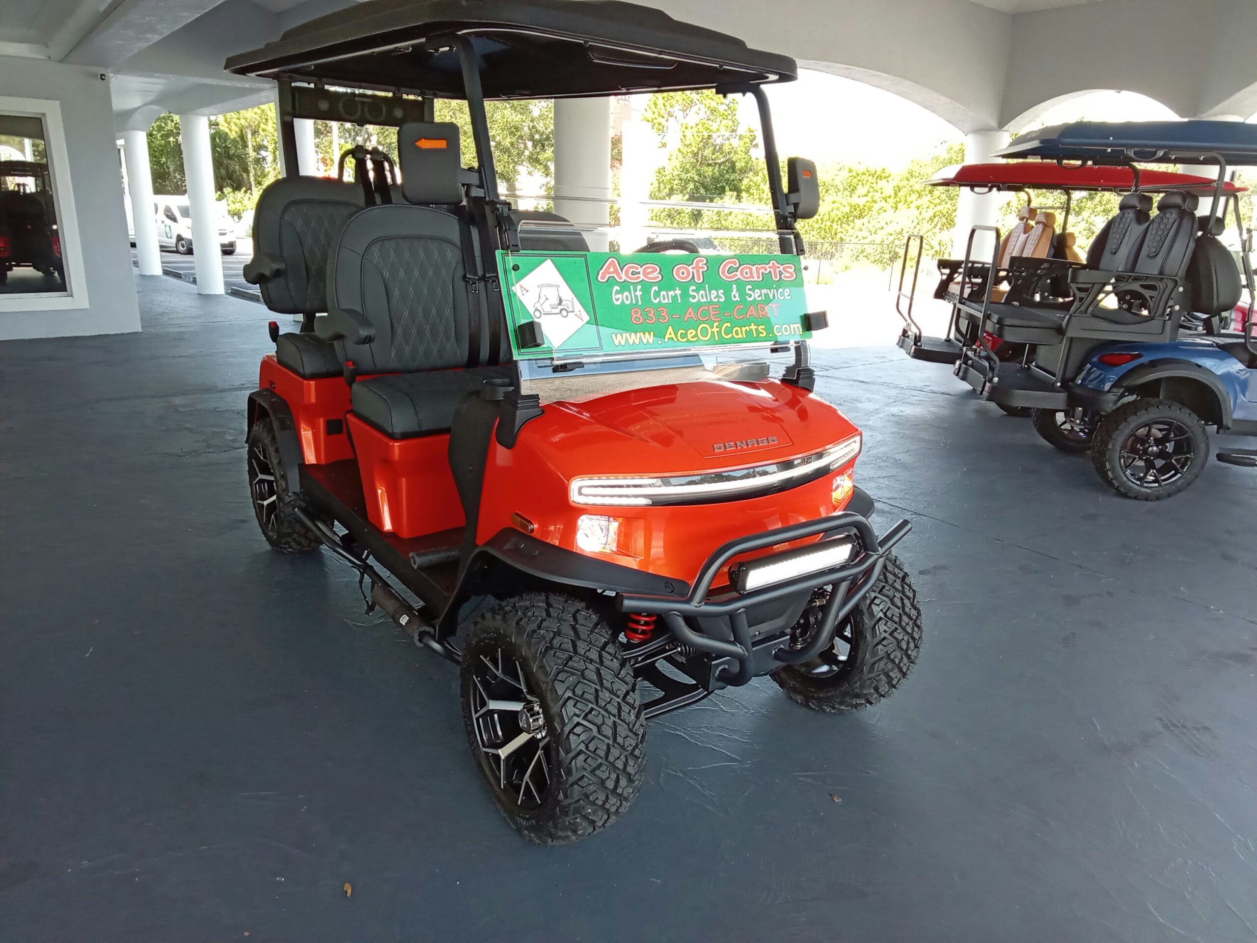 Denago Rover XL, 4-PASS, LITHIUM ELECTRIC, Lifted