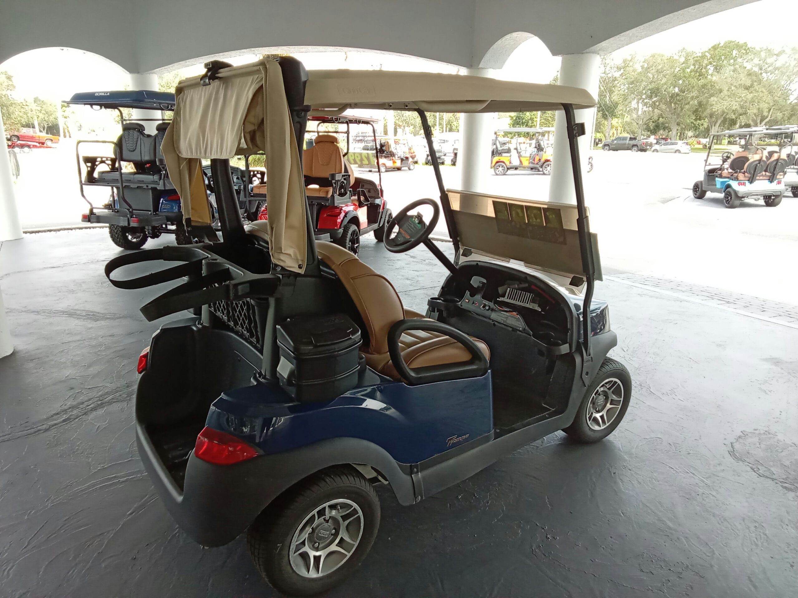 Club Car Tempo, 2-PASS, FLA ELECTRIC, Non-lifted