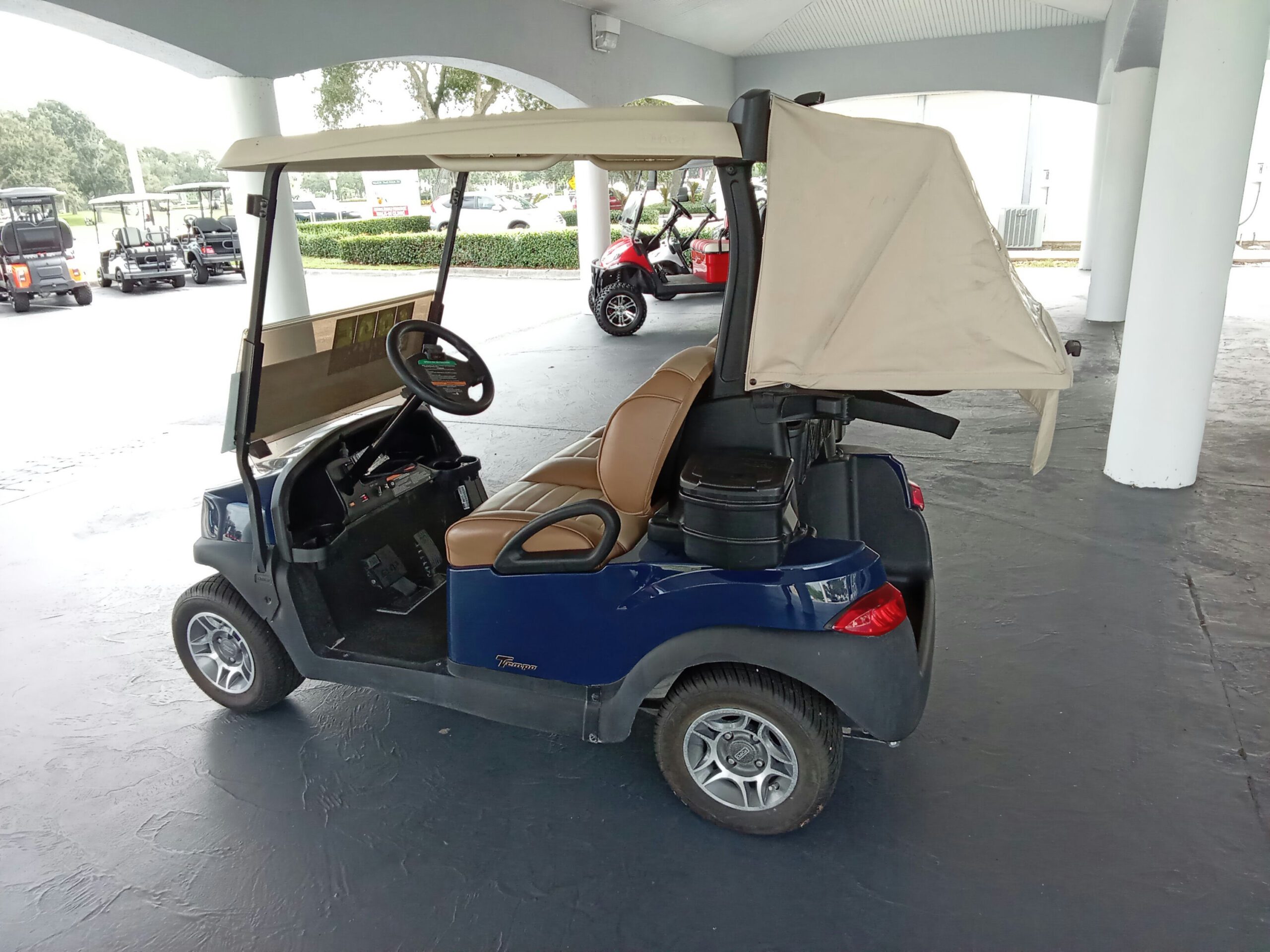 Club Car Tempo, 2-PASS, FLA ELECTRIC, Non-lifted