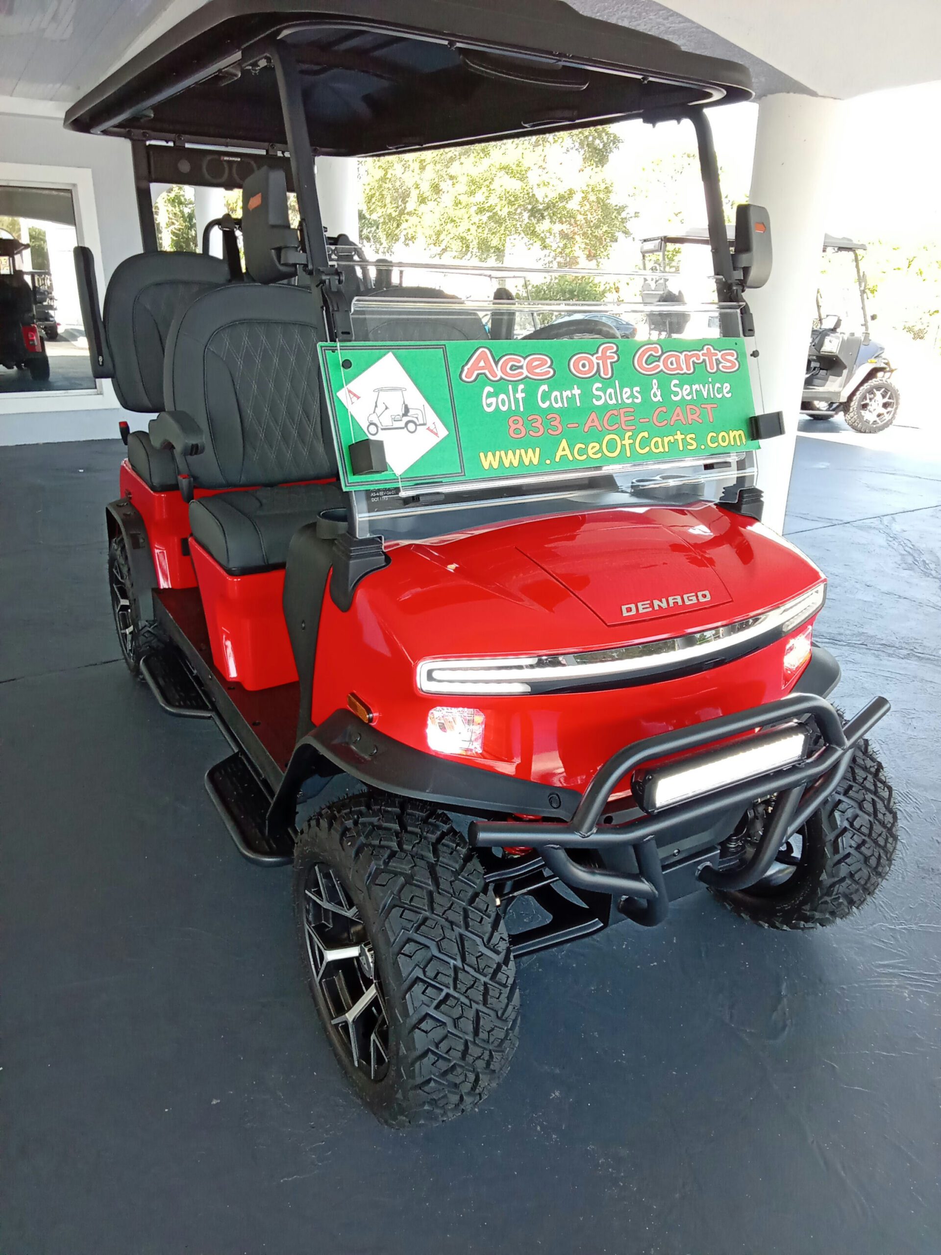 Denago Rover XL, 4-PASS, LITHIUM ELECTRIC, Lifted