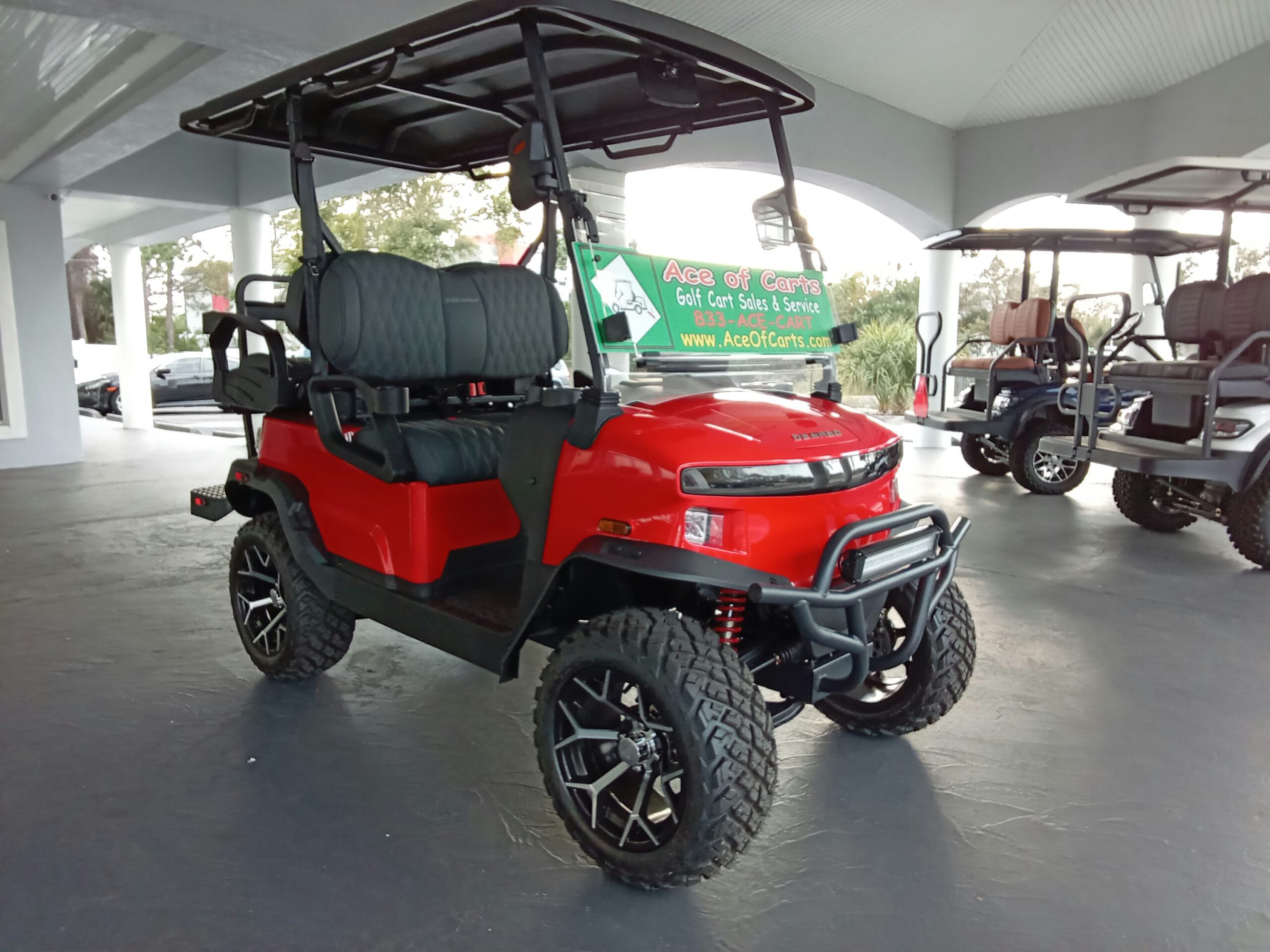 Denago Rover XL, 4-PASS, LITHIUM ELECTRIC, Lifted