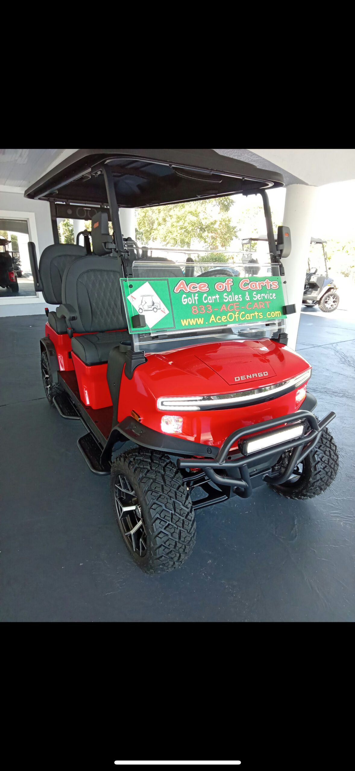Denago Rover XL, 4-PASS, LITHIUM ELECTRIC, Lifted