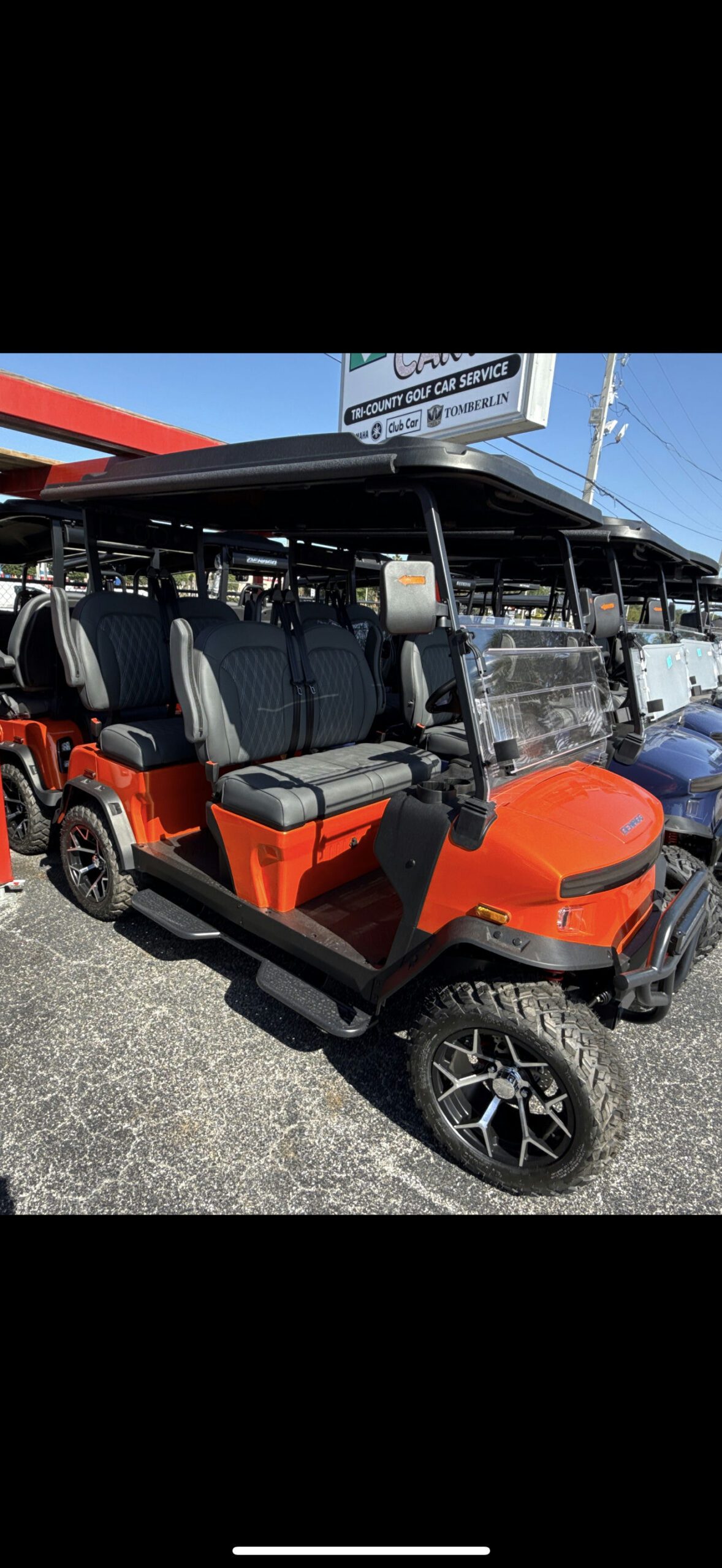 Denago Rover XL, 4-PASS, LITHIUM ELECTRIC, Lifted