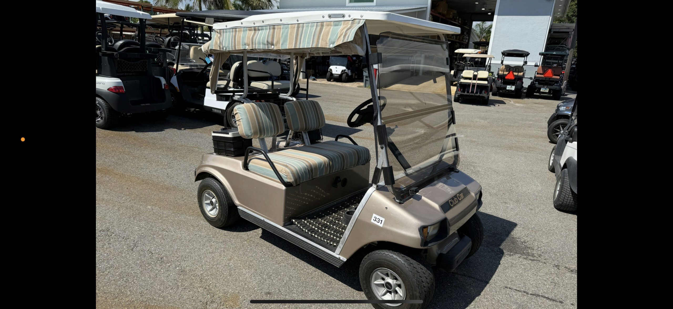 Club Car DS, 2-PASS, FLA ELECTRIC, Non-lifted