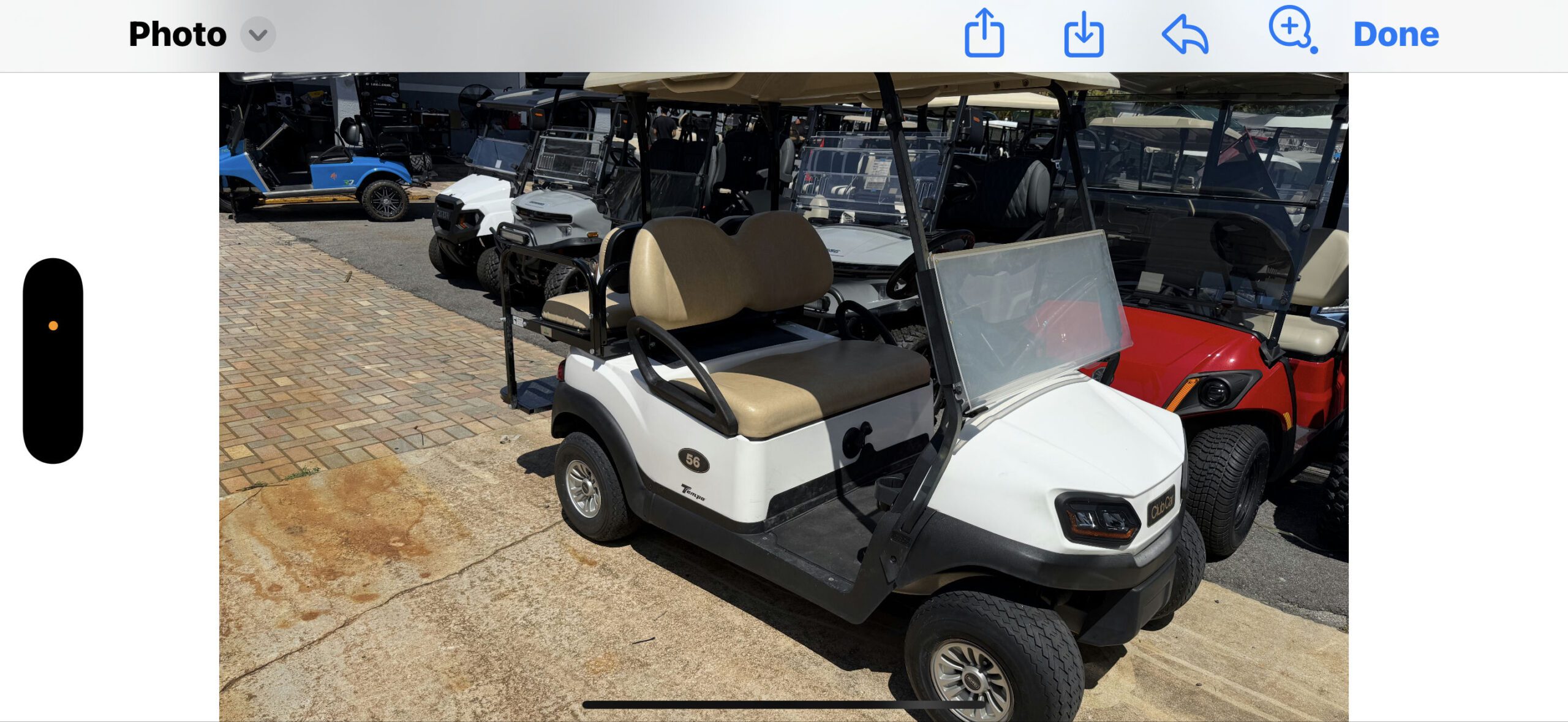 Club Car Tempo, , EFI GAS, Non-lifted