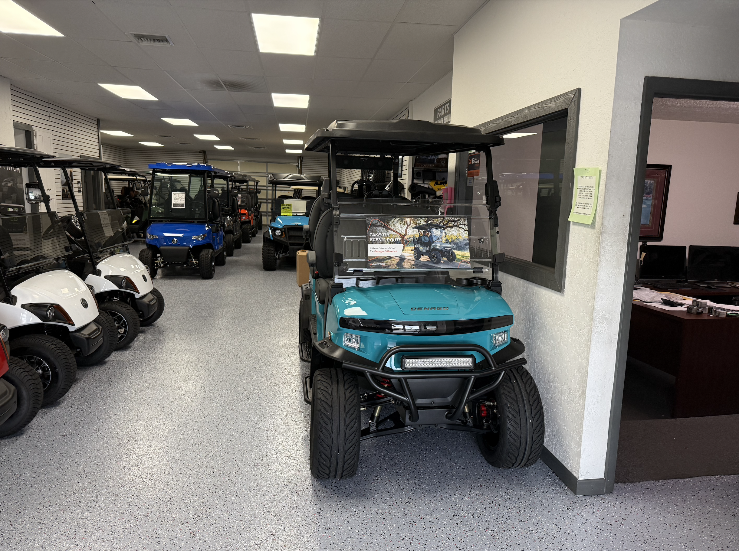 Denago Rover XL, 4-PASS, LITHIUM ELECTRIC, Lifted