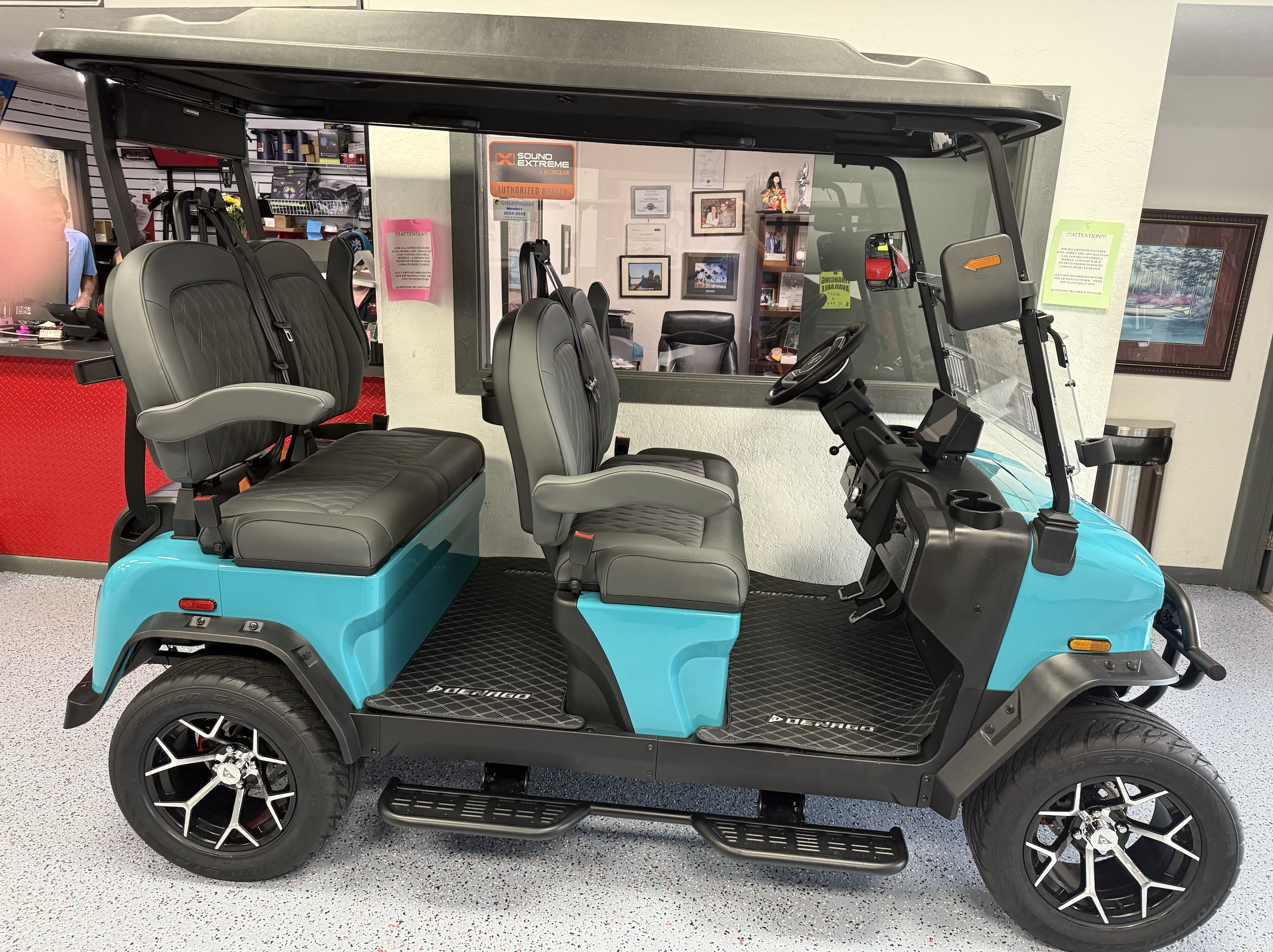 Denago Rover XL, 4-PASS, LITHIUM ELECTRIC, Lifted